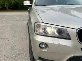 2011 BMW X3 20d xDrive II (F25), серебристый, 1780000 рублей, вид 5