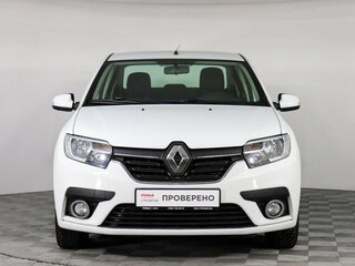 2019 Renault Logan II Рестайлинг, белый, 890000 рублей, вид 2