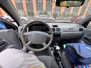 2003 Kia Rio I Рестайлинг, серебристый, 80000 рублей, вид 3