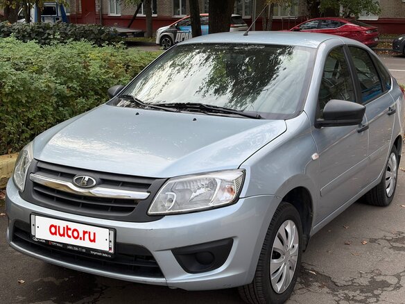 2017 Lada (ВАЗ) Granta I, голубой, 650000 рублей