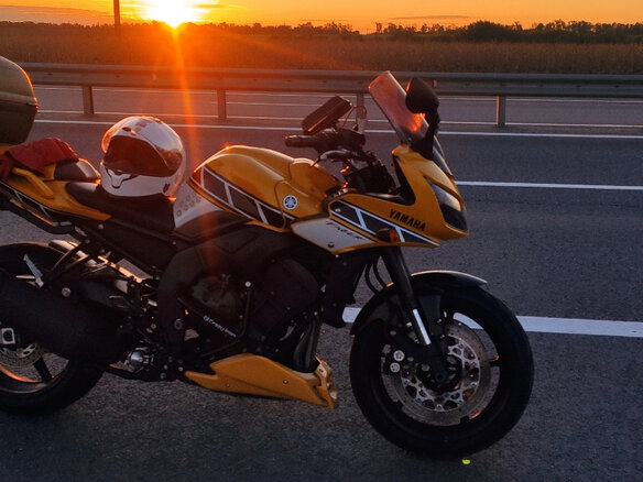 2010 Yamaha FZ1, жёлтый, 550000 рублей - вид 5