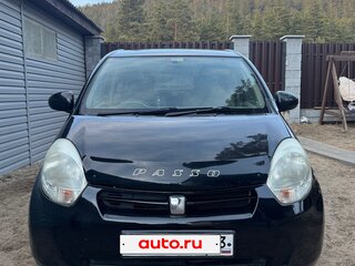 2011 Toyota Passo II (C30), чёрный, 560000 рублей, вид 2