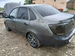 2013 Lada (ВАЗ) Granta I, серебристый, 180000 рублей, вид 2