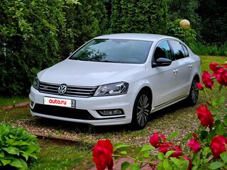 2014 Volkswagen Passat B7, белый, 1250000 рублей, вид 1