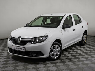 2017 Renault Logan II, белый, 708000 рублей, вид 1