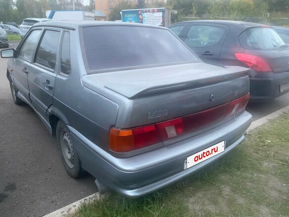 2007 Lada (ВАЗ) 2115, серый, 179000 рублей - вид 16