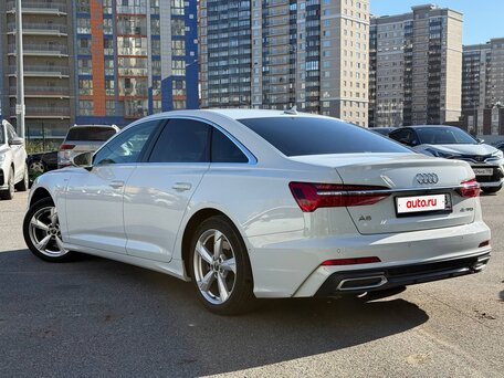 2020 Audi A6 45 TFSI V (C8), белый, 3390000 рублей, вид 2
