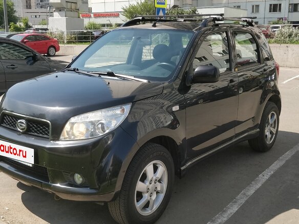 2006 Daihatsu Terios II, чёрный