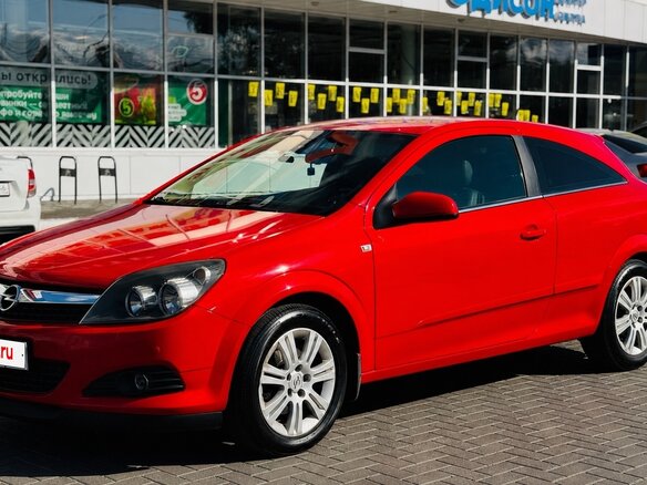 2008 Opel Astra GTC H Рестайлинг, красный - вид 10