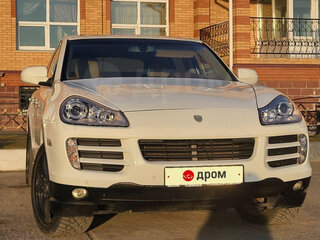 2008 Porsche Cayenne I Рестайлинг (957), белый, 1333000 рублей, вид 2