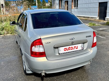 2006 Lada (ВАЗ) Kalina I, бежевый, 130000 рублей, вид 3