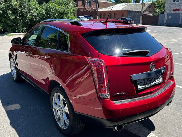 2014 Cadillac SRX II Рестайлинг, красный, 1550000 рублей - вид 5