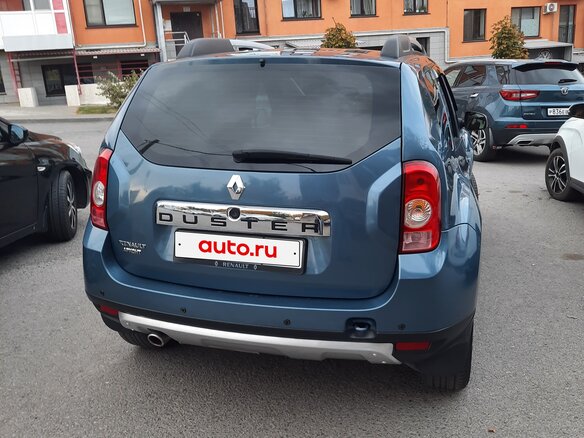 2013 Renault Duster I, синий, 830000 рублей - вид 4