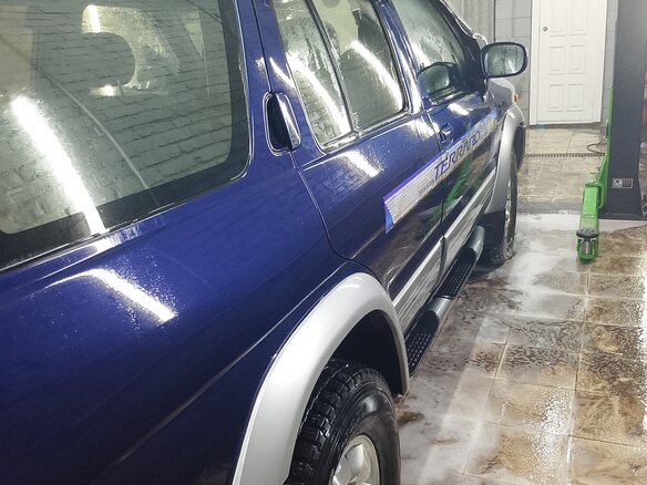 1998 Nissan Terrano R50, синий, 849999 рублей - вид 10