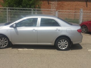 2008 Toyota Corolla X (E140, E150), серебристый, 950000 рублей, вид 3