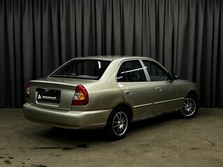 2004 Hyundai Accent ТагАЗ II, бежевый, 139888 рублей, вид 3