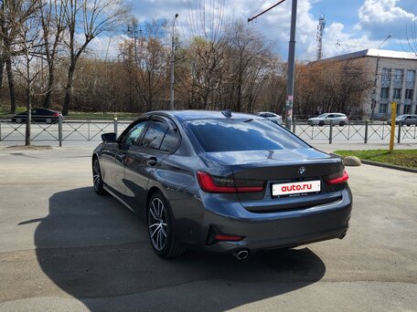 2021 BMW 3 серии 318d VII (G2x), серый, 3030000 рублей, вид 4