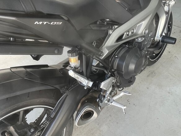 2014 Yamaha MT-09 (FZ-09), синий, 700000 рублей - вид 6