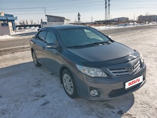 2012 Toyota Corolla X (E140, E150) Рестайлинг, серый, 1150000 рублей, вид 3