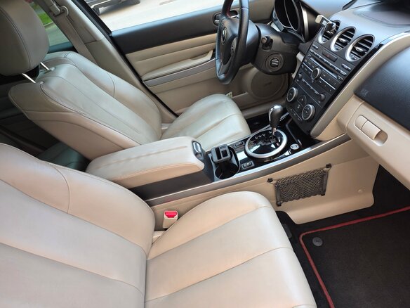 2011 Mazda CX-7 I Рестайлинг, красный, 815000 рублей - вид 5