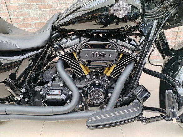 2021 Harley-Davidson Road King, чёрный - вид 6
