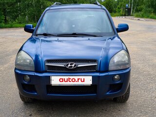 2008 Hyundai Tucson I, синий, 570000 рублей, вид 2