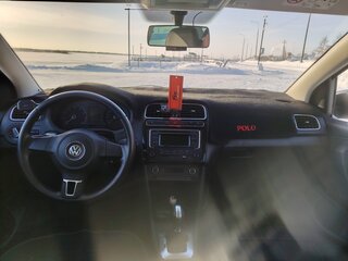 2014 Volkswagen Polo V, белый, 1150000 рублей, вид 5