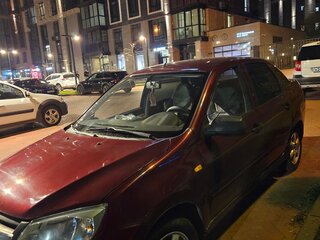 2013 Lada (ВАЗ) Granta I, серебристый, 285000 рублей, вид 4