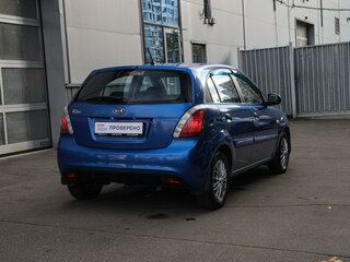 2011 Kia Rio II Рестайлинг, синий, 730000 рублей, вид 4