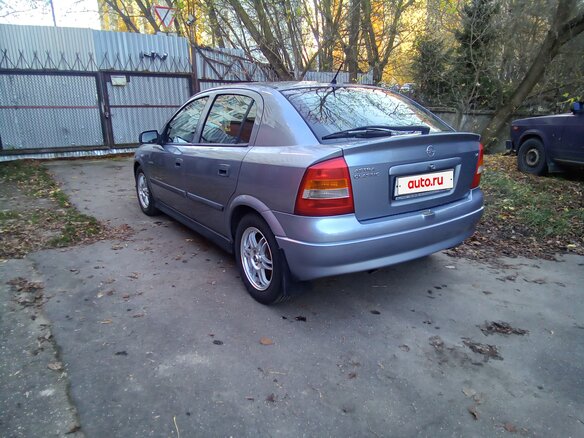 2004 Opel Astra Classic G, серый, 310000 рублей - вид 8