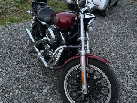 2008 Harley-Davidson Sportster 1200, красный, 600000 рублей, вид 4