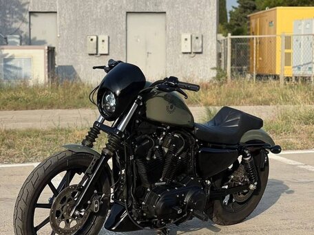 2021 Harley-Davidson XL1200, зелёный, 970000 рублей, вид 1
