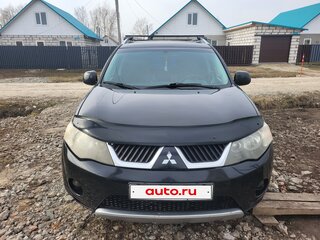 2007 Mitsubishi Outlander II, чёрный, 1090000 рублей, вид 3