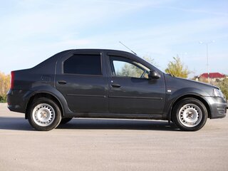 2010 Renault Logan I Рестайлинг, серый, 215000 рублей, вид 4