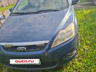 2008 Ford Focus II Рестайлинг, синий, 300000 рублей, вид 1