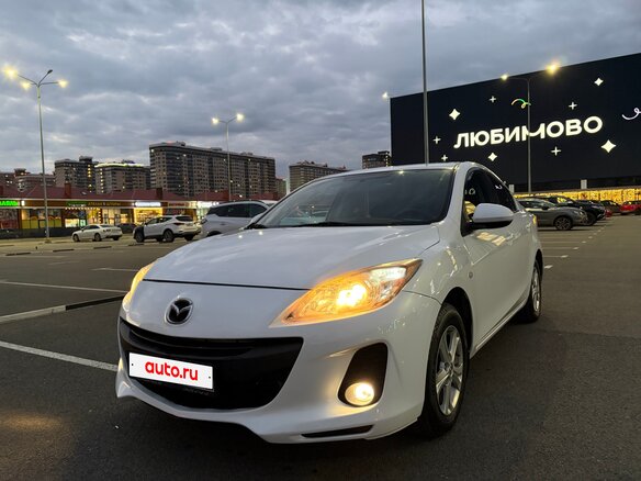 2012 Mazda 3 II (BL) Рестайлинг, белый - вид 10