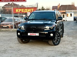2013 Toyota Land Cruiser 200 Series Рестайлинг 1, чёрный, 3750000 рублей, вид 1