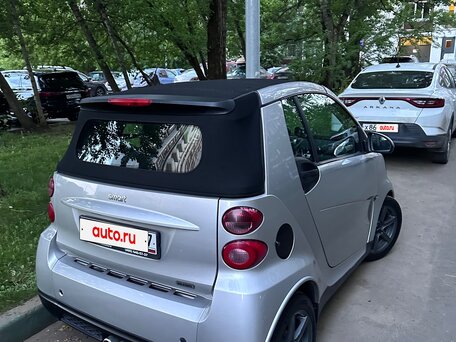 2007 Smart Fortwo Brabus II, серебристый, 1200000 рублей, вид 3