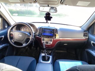 2008 Hyundai Santa Fe II, чёрный, 1150000 рублей, вид 5