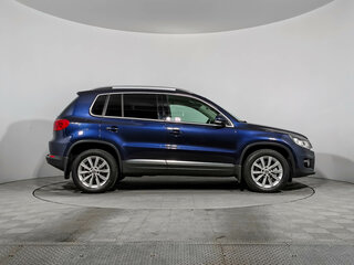 2012 Volkswagen Tiguan I Рестайлинг, синий, 1319000 рублей, вид 4