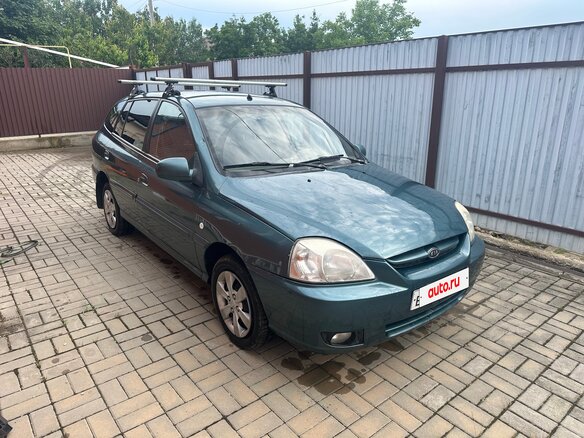 2003 Kia Rio I Рестайлинг, зелёный, 350000 рублей - вид 2