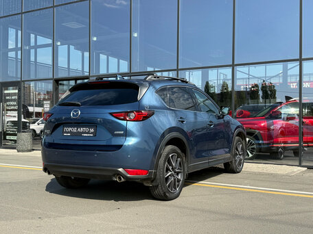 2018 Mazda CX-5 II, синий, 2130000 рублей, вид 4