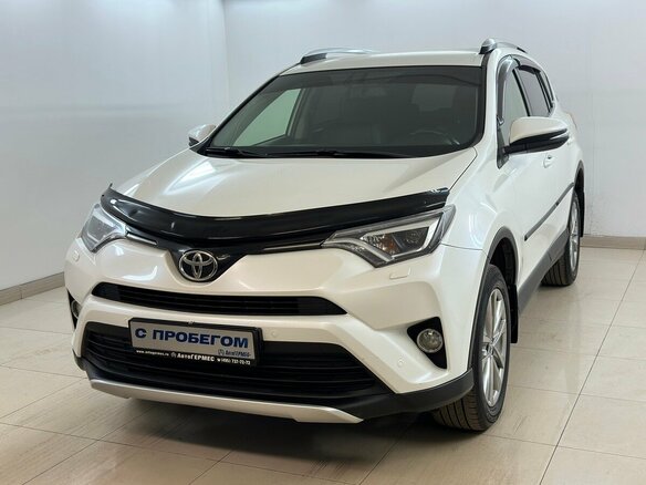 2016 Toyota RAV4 IV (XA40) Рестайлинг, белый