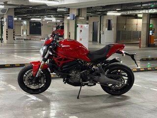 2018 Ducati Monster 821, красный, 530000 рублей, вид 3