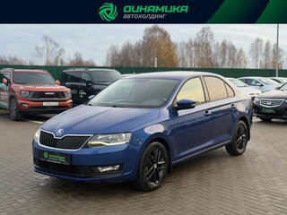 2019 Skoda Rapid I Рестайлинг, синий, 1250000 рублей, вид 1