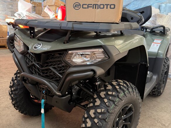 2026 CFMoto CFORCE 520 L, зелёный, 630000 рублей
