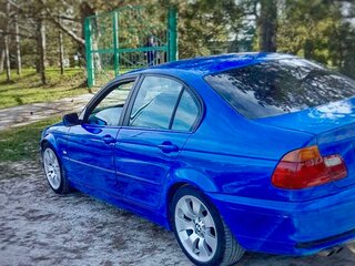 1998 BMW 3 серии 320i IV (E46), синий, 550000 рублей, вид 3