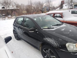 2008 Volkswagen Golf V, чёрный, 600000 рублей, вид 5