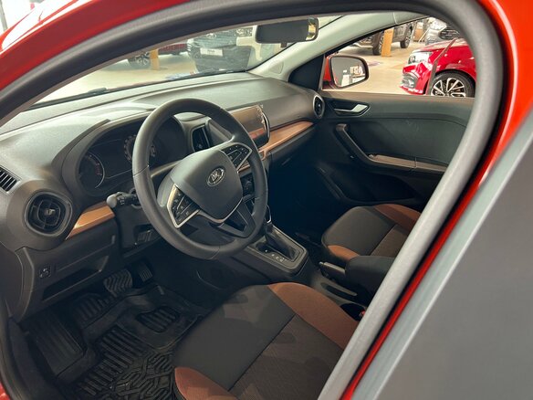 2026 Lada (ВАЗ) Iskra SW Cross, оранжевый - вид 6