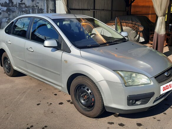 2006 Ford Focus II, серебристый - вид 2